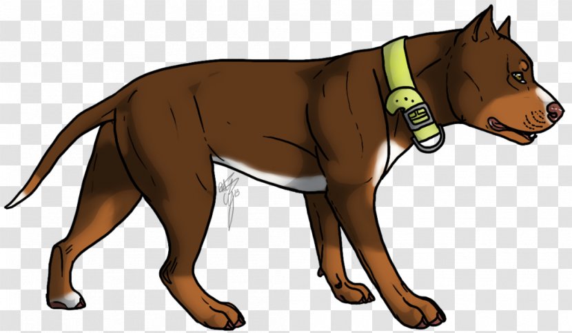 Dog Breed Pit Bull Dobermann Art - Tail - Everlasting Transparent PNG
