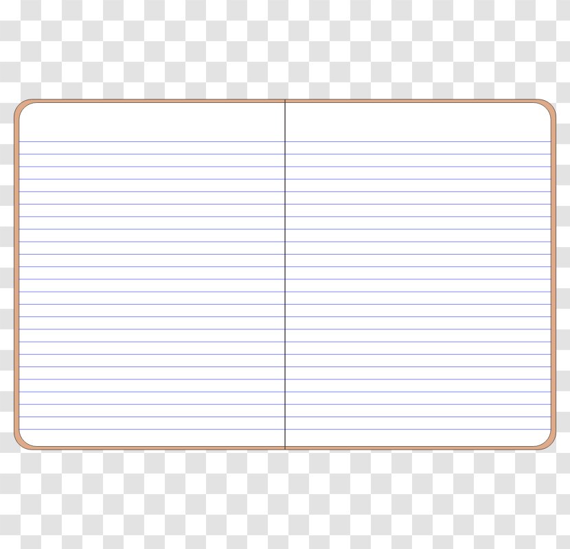 Paper Area Angle - Open Notebook Cliparts Transparent PNG