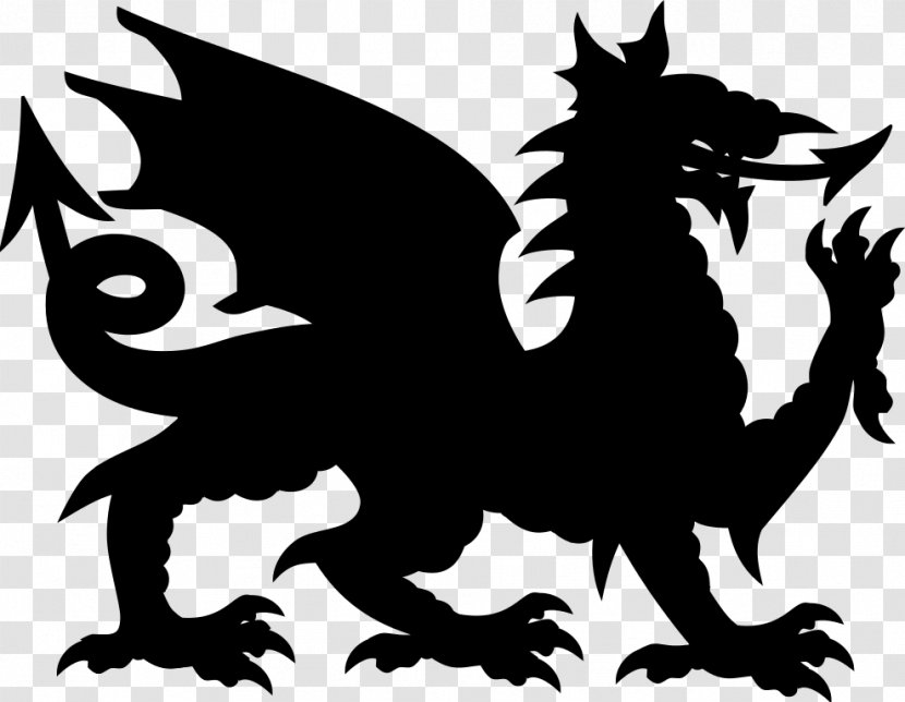 Wall Decal Welsh Dragon Sticker - Scatha - Symbol Transparent PNG