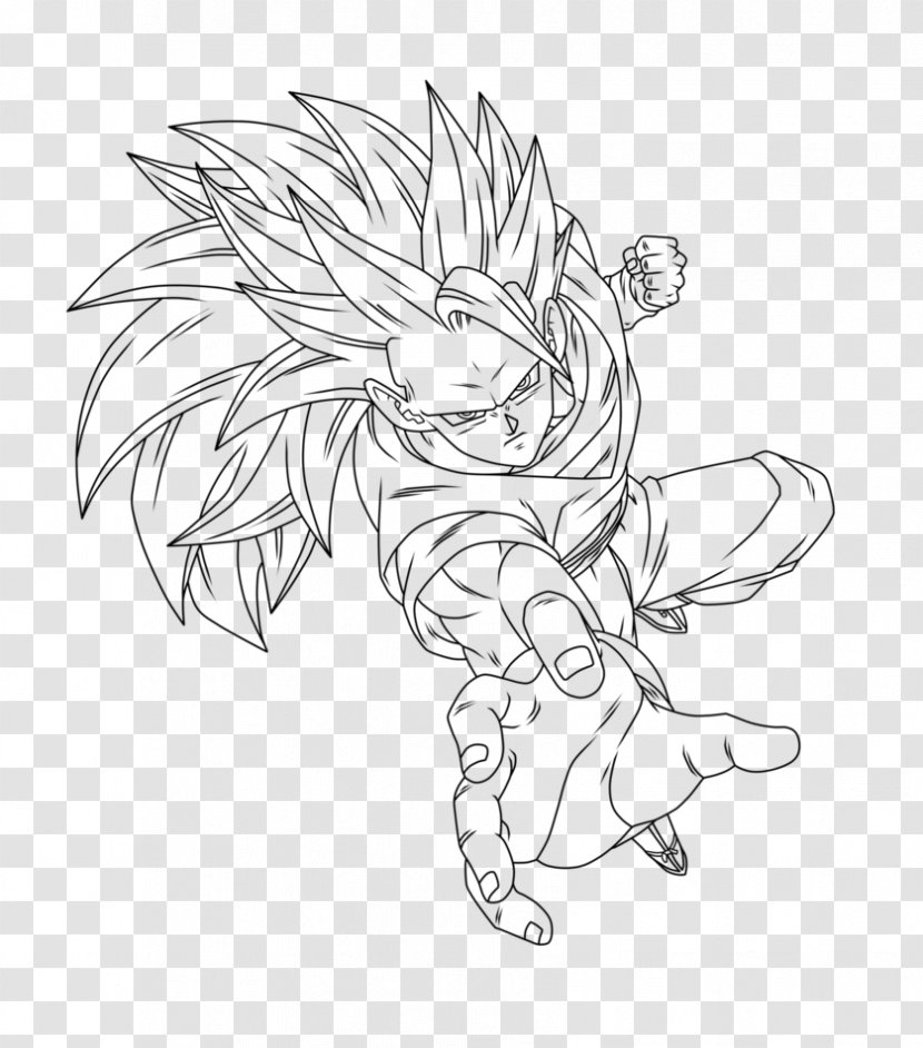 Goku Vegeta Gogeta Goten Frieza - Heart Transparent PNG