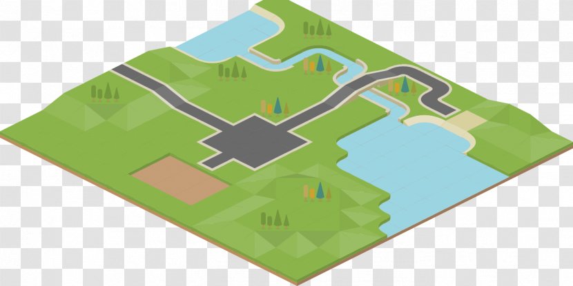 Tile-based Video Game Isometric Graphics In Games And Pixel Art Road - Tilebased Transparent PNG