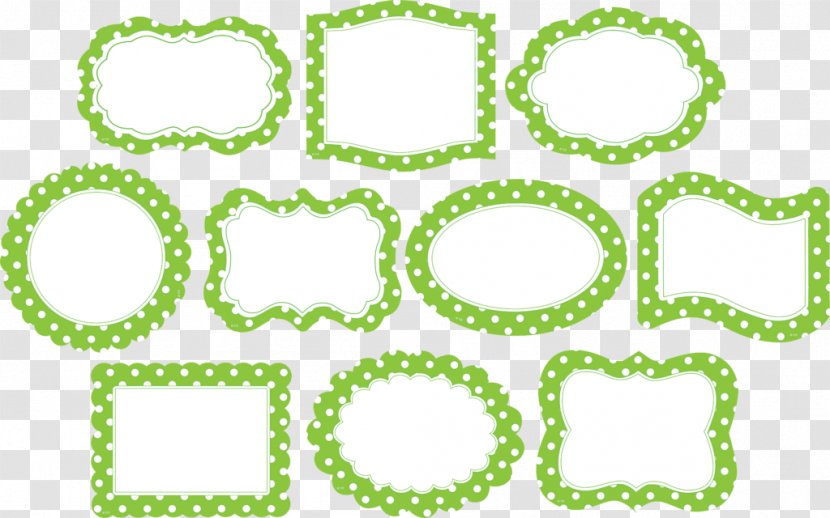 Picture Frames Shape Circle Pattern - Polka Dot - Organism Transparent PNG