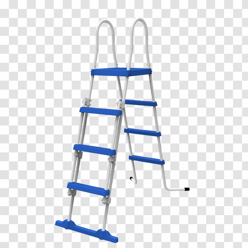 Swimming Pool Ladder Intex Inflatable Easy Set Metal-frame Complete 549 X 122 Cm 54952GS Sand Filter - Hardware Transparent PNG