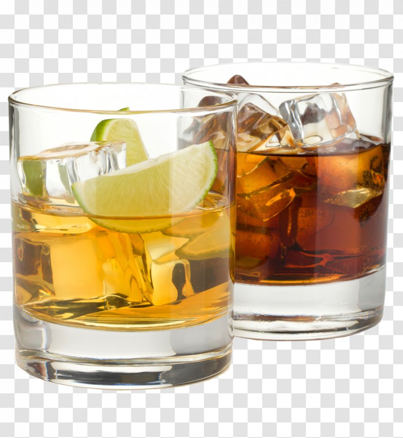 Bourbon Whiskey Cocktail Distilled Beverage Rum And Coke Transparent PNG