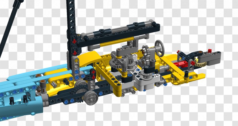 Lego Technic Toy Machine Crane Transparent PNG