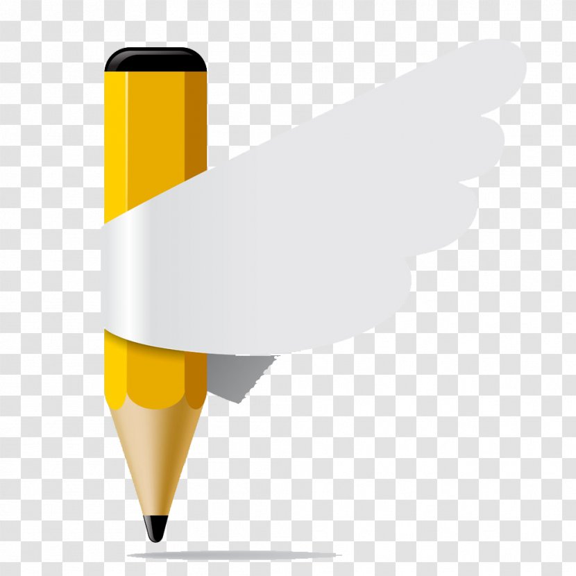 Pencil Computer File - Wing - Creative Wings Transparent PNG