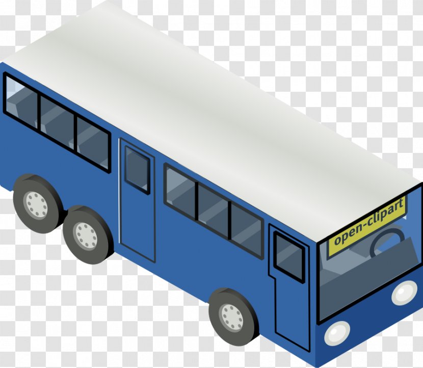 Bus Stop School Clip Art - Automotive Design - Image Transparent PNG