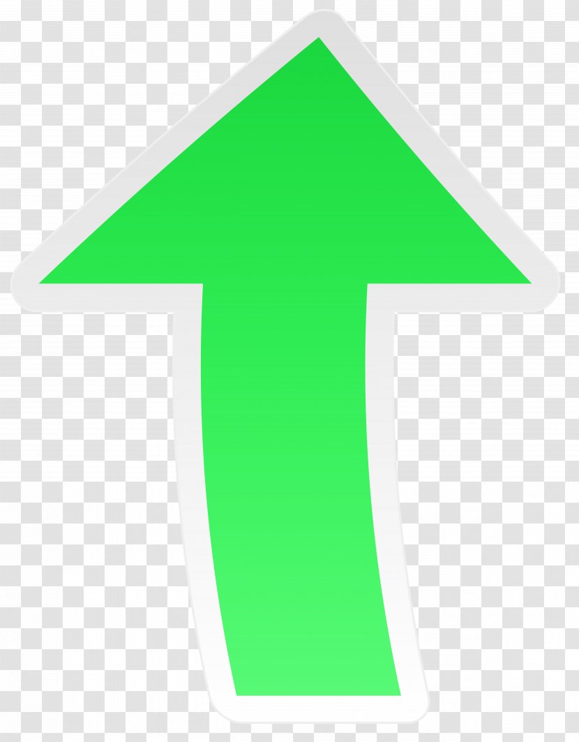 Line Triangle Point Area - Green Arrow Up Transparent Clip Art Image Transparent PNG