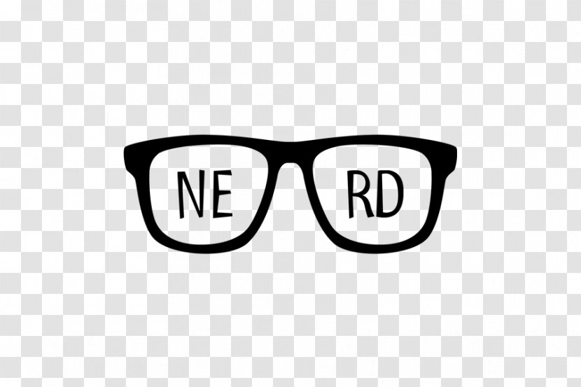 Nerd Logo Glasses Geek - Plastic Transparent PNG