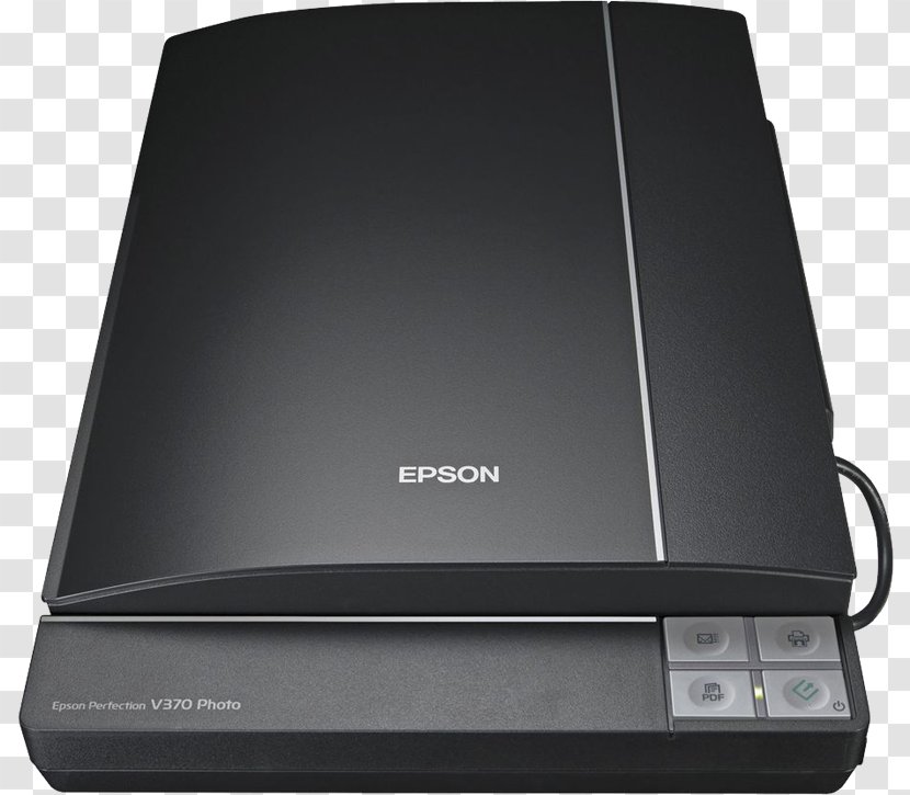 Epson Perfection V370 Photo Image Scanner Film Photographic - V550 - Mk Transparent PNG