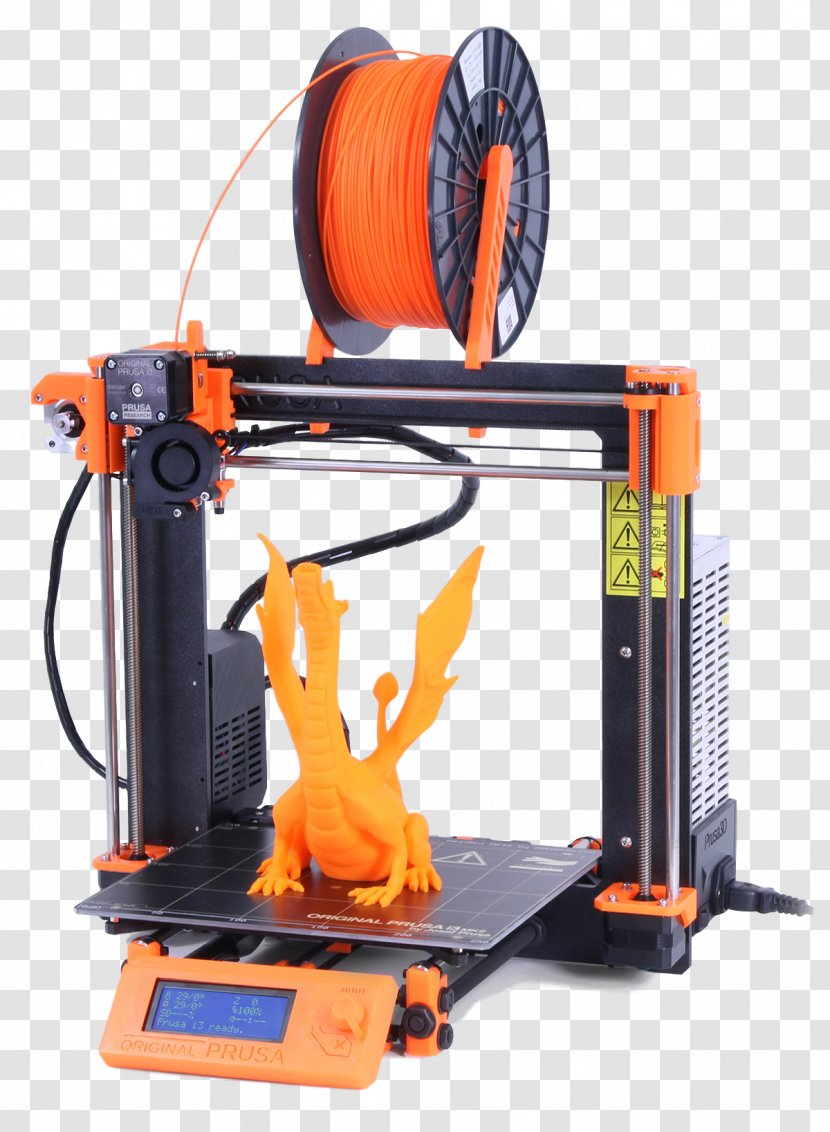 Prusa I3 3D Printing Research Extrusion - 3d Printer Model Transparent PNG