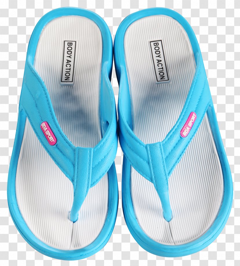 Flip-flops Slipper Sports Shoes Blue - Outdoor Shoe - Flip Flops For Women Transparent PNG