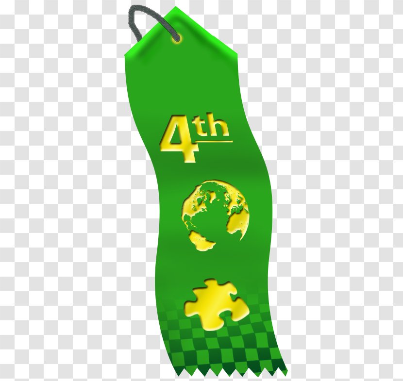Ribbon Clip Art Image Medal - Yellow - 3rd Place Transparent PNG