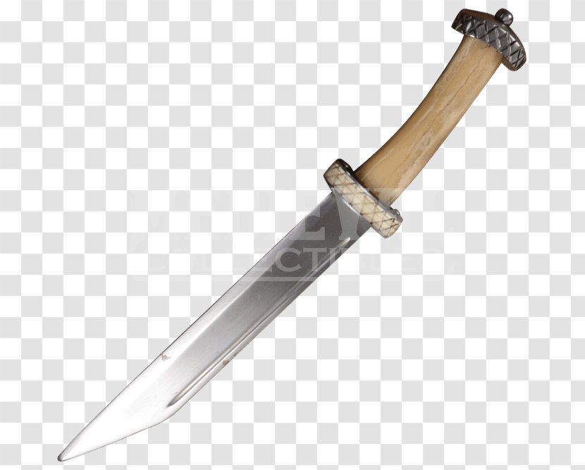 Bowie Knife Dagger Seax Viking Sword Transparent PNG