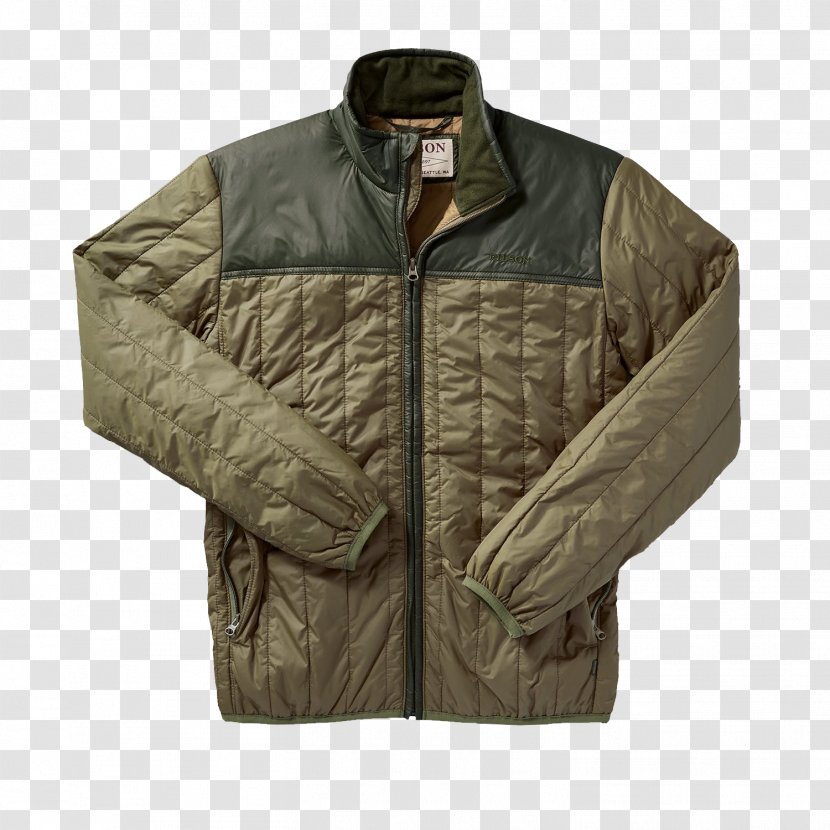 Filson Men's Ultra Light Jacket Coat Clothing - Gilets - Olive Pants Transparent PNG