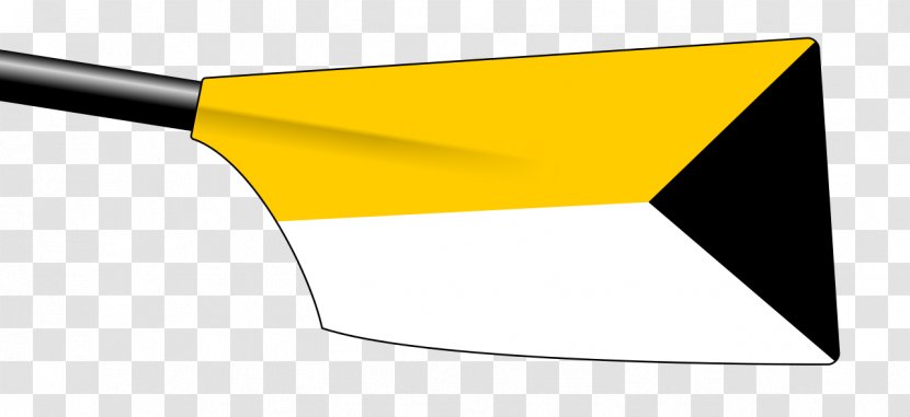 Rowing Club Oar Pacific Lutheran University Crew Clip Art - Yellow - Cliparts Transparent PNG