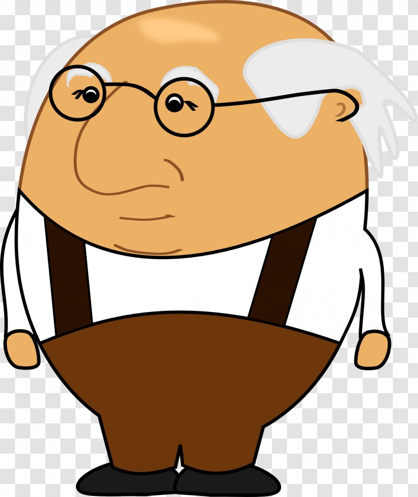 Cartoon Clip Art - Old Age - Men Transparent PNG