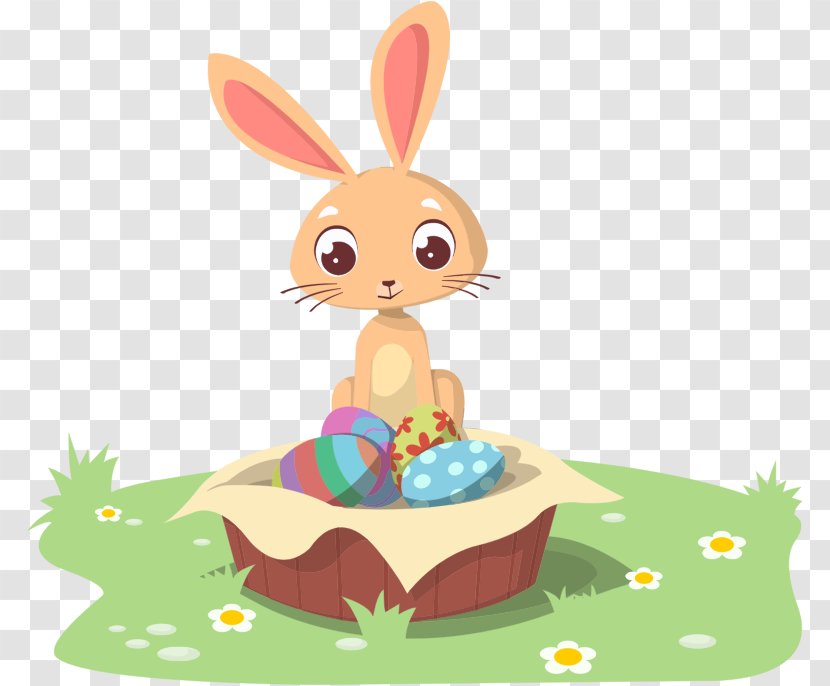 Easter Bunny Rabbit Egg Transparent PNG