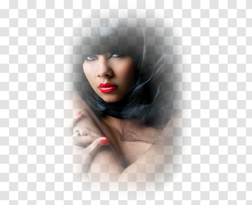 Hair Coloring Black Love GIF Non è - Watercolor - Female Photographer Transparent PNG
