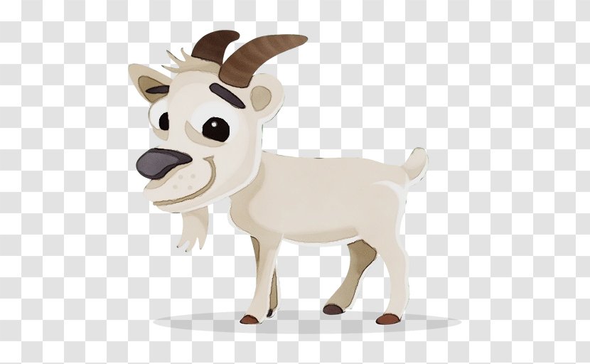 Cartoon Goats Goat Livestock Bovine - Burro Animal Figure Transparent PNG