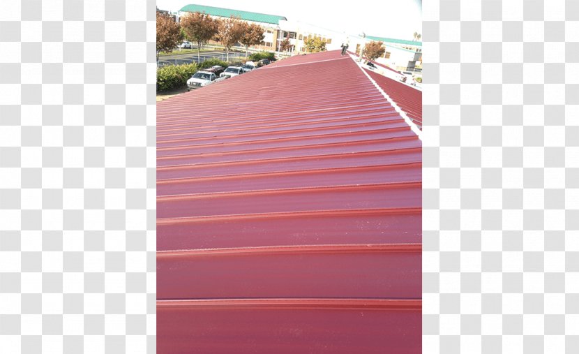 Ceres High School Metal Roof Air Squared Mechanical Awning - Pink Transparent PNG