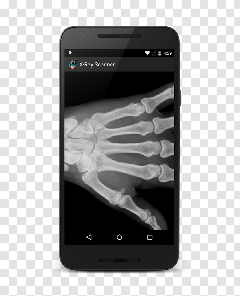 Smartphone Nailbiters X-ray Scanner Prank IPhone X Android - Communication Device Transparent PNG