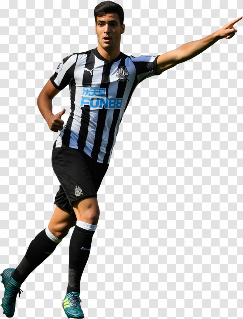 Mikel Merino Newcastle United F.C. Jersey 2017–18 Premier League Football Player - Jamaal Lascelles Transparent PNG