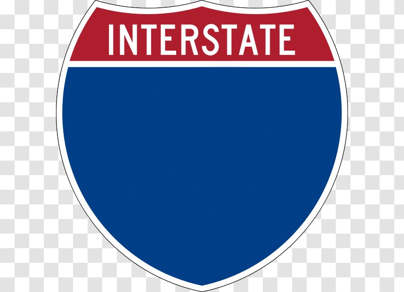 US Interstate Highway System Vector Graphics Traffic Sign - Symbol Transparent PNG