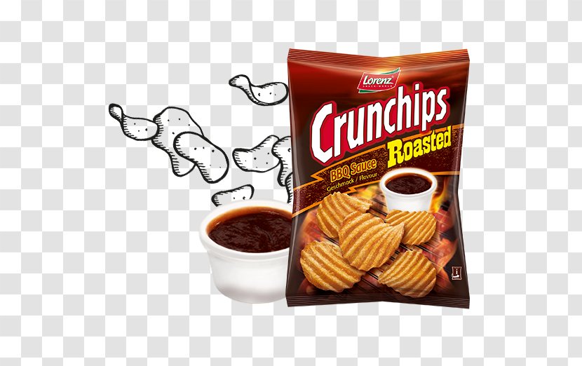 Barbecue Sauce Ribs Potato Chip Crunchips - Cheese Transparent PNG