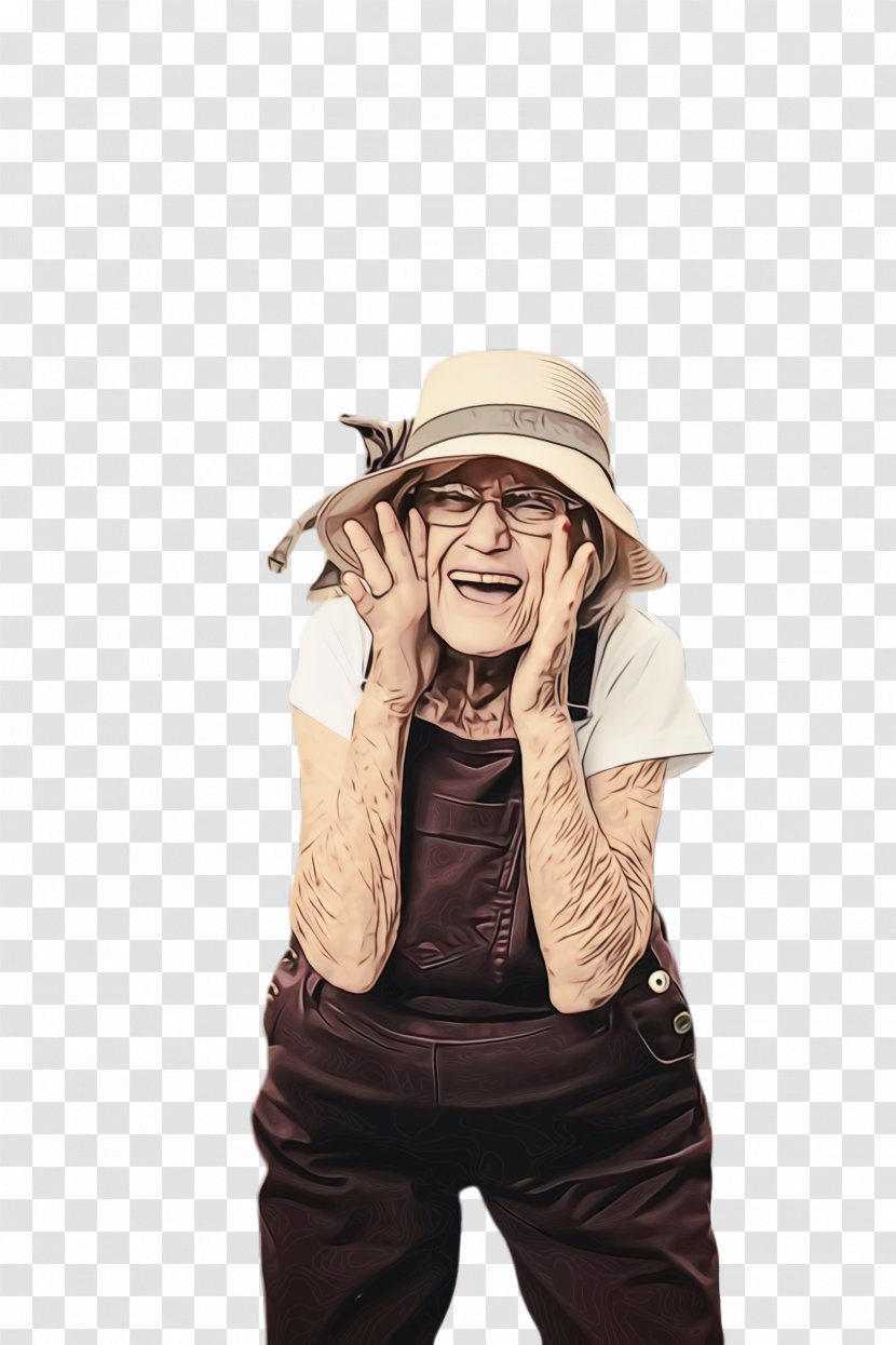 People Happy - Glasses Fedora Transparent PNG