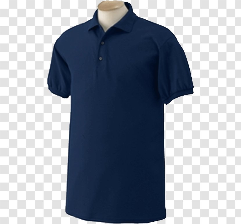Printed T-shirt Polo Shirt Hoodie Long-sleeved - Blue - Kaos Polos Transparent PNG