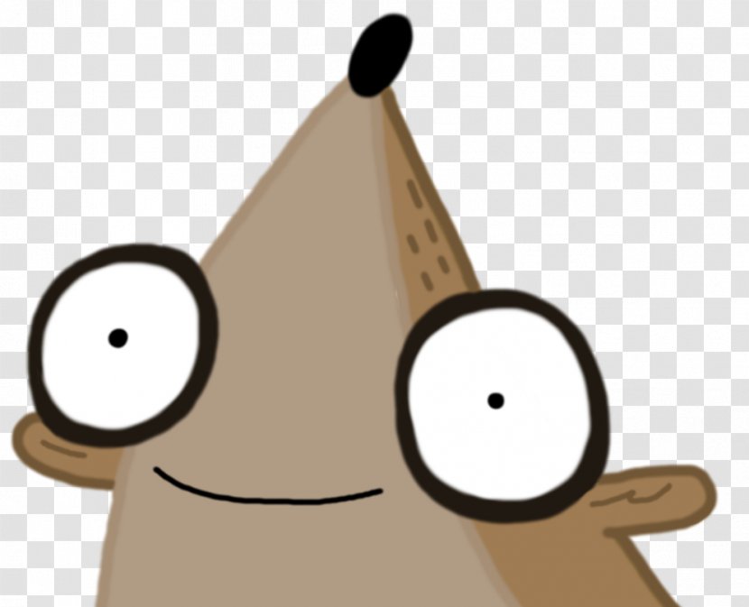 Rigby Mordecai Face Trash Boat - Facebook - Shark Transparent PNG