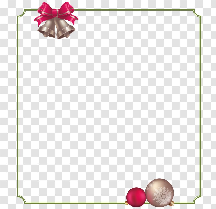 Wedding Invitation Easter Paper Party Christmas - Bell Decorative Square Frame Transparent PNG
