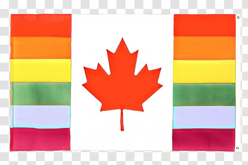 Canada Maple Leaf - National Flag - Rectangle Plane Transparent PNG