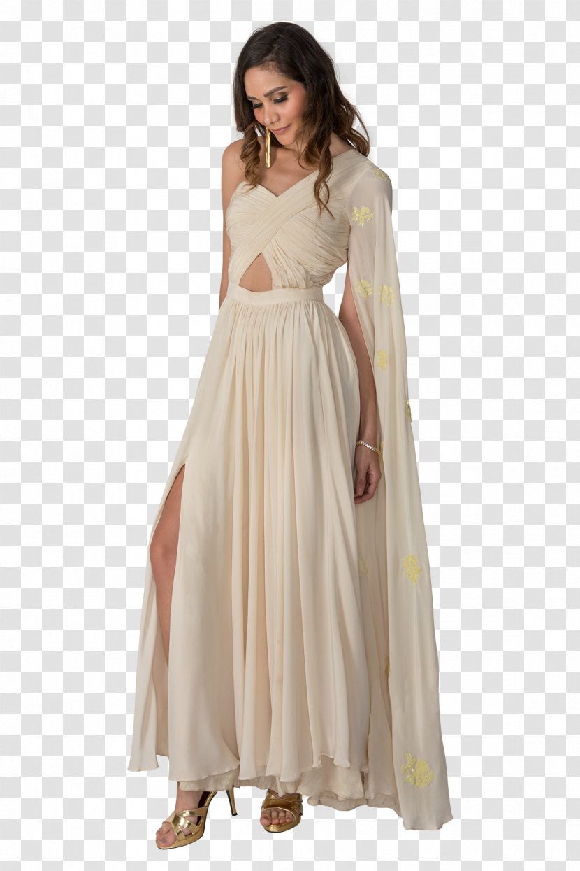 Wedding Dress Shoulder Cocktail Party - Tree Transparent PNG