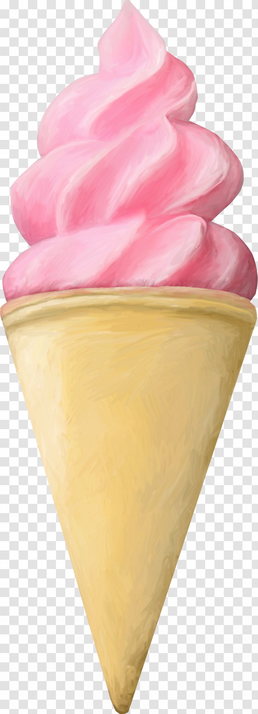 Ice Cream Cone Gelato Sundae Italian - Cones Transparent PNG