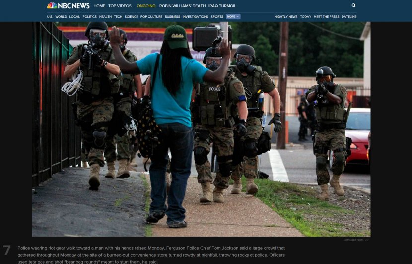 Ferguson Unrest Shooting Of Michael Brown Police Department Protest - Black - Swat Transparent PNG