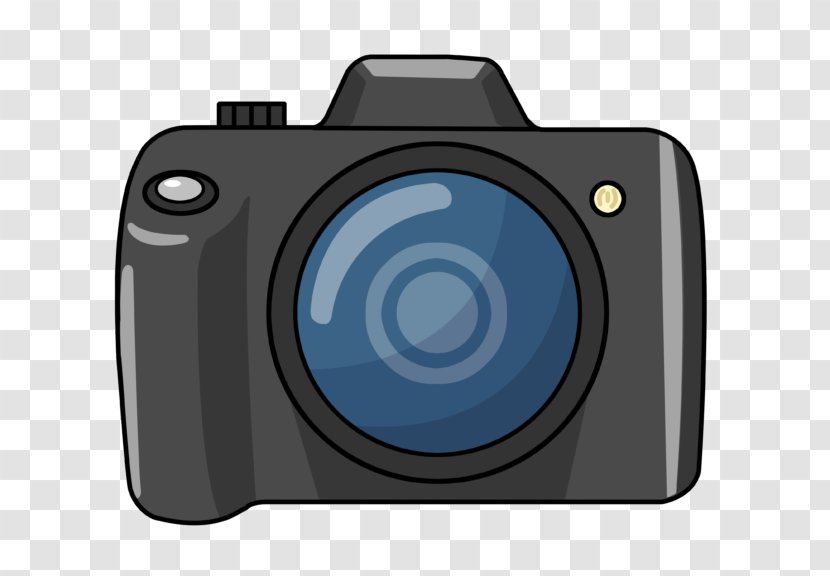 Photography Cartoon Camera Clip Art - Lens Transparent PNG