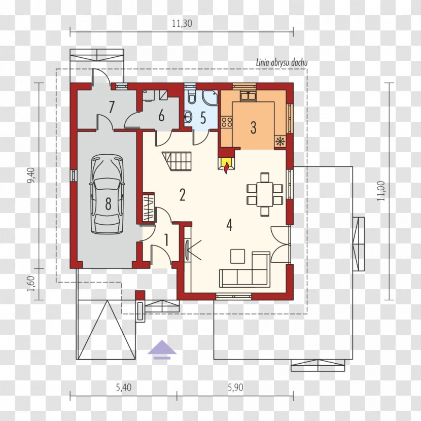 Chrząstawa Mała House Floor Plan Renting Contract Of Sale - Property Transparent PNG