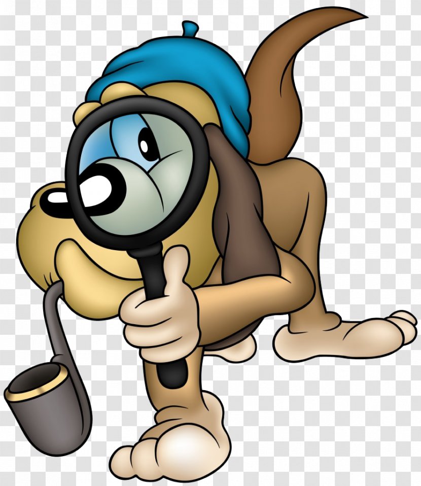 Police Dog Detective Royalty-free Clip Art - Magnifying Transparent PNG