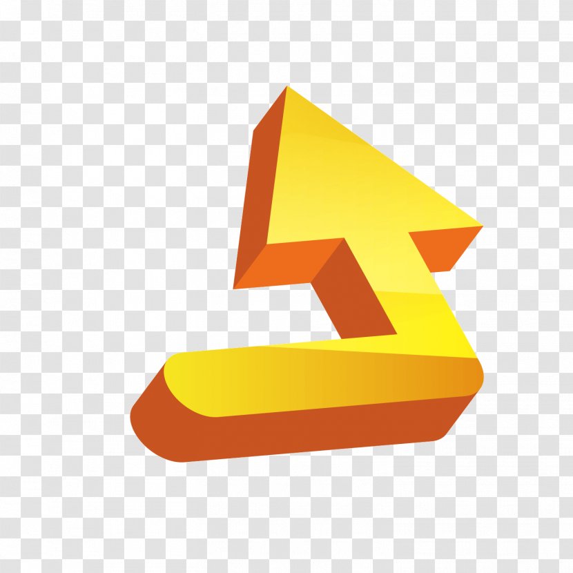 Yellow Arrows - Arc - Symbol Transparent PNG