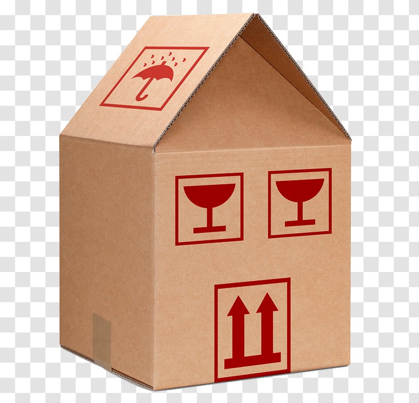 Expensive Goods Cartons - Corrugated Fiberboard - Cardboard Box Transparent PNG