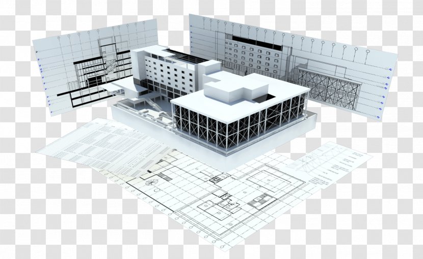 Building Information Modeling 3D Construction - Autodesk Revit Transparent PNG