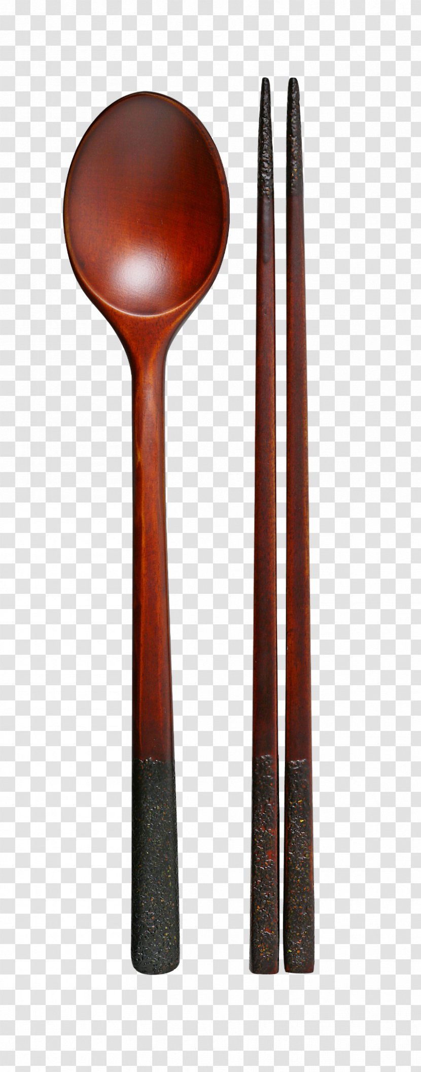 Wooden Spoon Korea Chopsticks - Tableware Transparent PNG