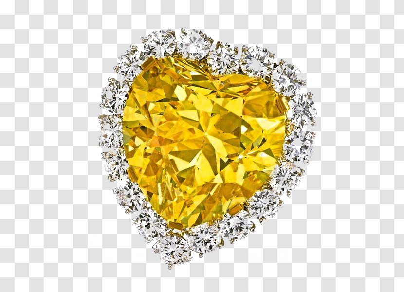 Yellow Diamond Color Jewellery Brilliant - Auction Transparent PNG