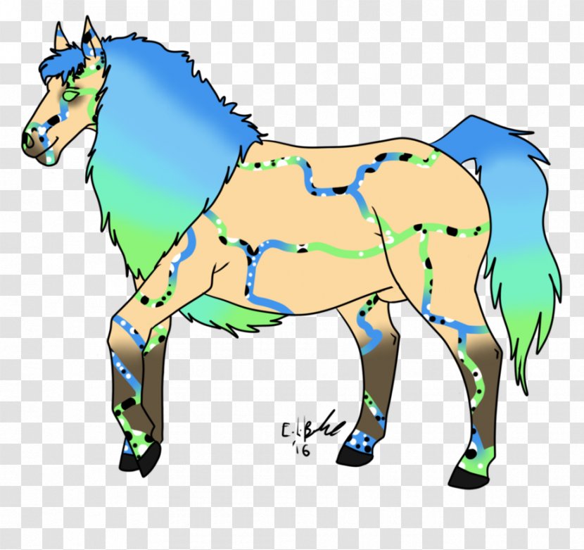 Mule Foal Stallion Mustang Pony - Horse - Glowing Halo Transparent PNG