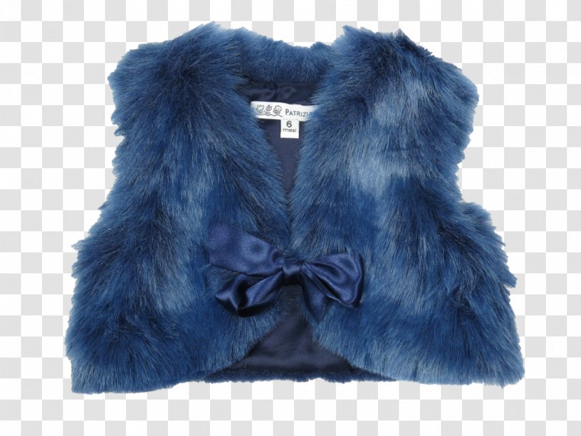 Fur Clothing Cobalt Blue Outerwear - Faux Transparent PNG