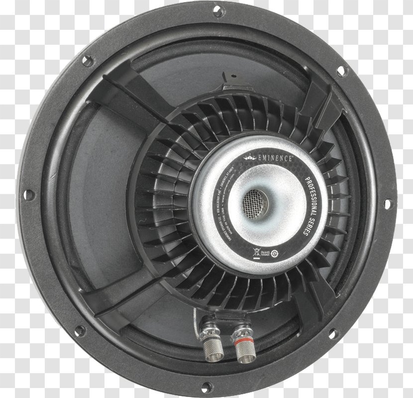 Loudspeaker Eminence Deltalite II EMINENCE DELTALITE25104 Speaker 2510-4 Woofer Ohm - Pro - Neodymium Parts Transparent PNG