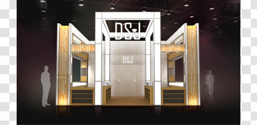 Hong Kong Convention And Exhibition Centre Center Facade Dai Sun Jewellery Company Limited - Booth Model Design Transparent PNG