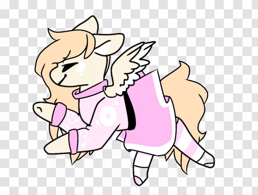 Line Art Horse Clip - Heart - Aesthetic Transparent PNG